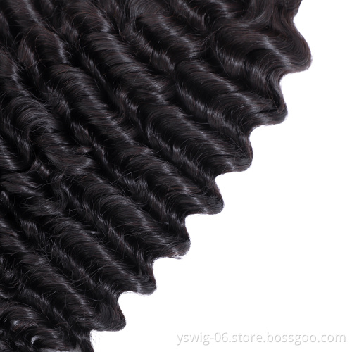 8A Raw Brazilian Virgin Human Hair Products Deep Wave Indian Human Hair Bundles Natural Hair Extension